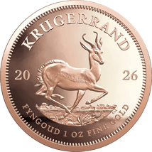 1 Unze Gold Krügerrand 2026 (Auflage: 1.000 | Polierte Platte)