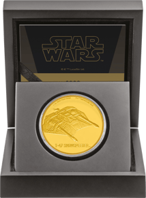 1 Unze Gold Star Wars T-47-Snowspeeder 2020 PP (Auflage: 50 | Polierte Platte | 5.Motiv)