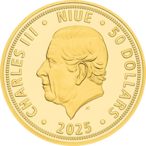 1 Unze Gold Tschechischer Löwe 2025 (Auflage: 500 | Polierte Platte)