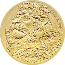 1/2 Unze Gold Tschechischer Löwe 2025 (Auflage: 700)