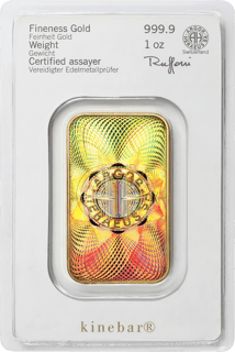 1 Unze Kinebar® Goldbarren Heraeus