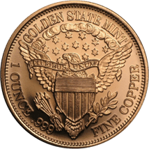1 Unze Kupfermünze Statue of Liberty