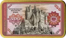 1 Unze Silber 500 Alte Deutsche Mark (Auflage: 100 | teilvergoldet)