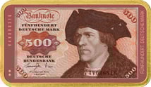 1 Unze Silber 500 Alte Deutsche Mark (Auflage: 100 | teilvergoldet)
