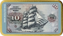 1 Unze Silber 10 Alte Deutsche Mark (Auflage: 100 | teilvergoldet)