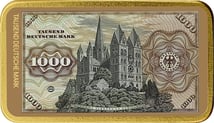1 Unze Silber 1000 Alte Deutsche Mark (Auflage: 100 | teilvergoldet)
