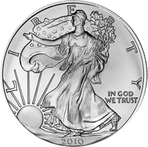 1 Unze Silber American Eagle 2010