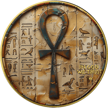 1 Unze Silber Sphinx 2024 (Auflage: 50 | coloriert | teilvergoldet)