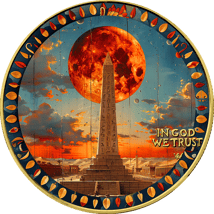 1 Unze Silber Ägypten Ramses 2024 (Auflage: 50 | coloriert | teilvergoldet)