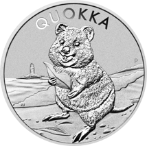 1 Unze Silber Australian Quokka 2020 (Auflage: 30.000)