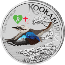 1 Unze Silber Kookaburra 2026 (Auflage: 3.000 | Privy Mark Ampelmann)