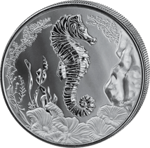 1 Unze Silber Samoa Seepferdchen 2025 (Auflage: 10.000)