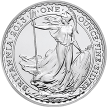 1 Unze Silber Britannia 2013