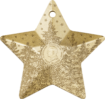 1 Unze Silber Holiday Ornament 2025 (Auflage: 499 | vergoldet)