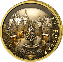 1 Unze Silber Heiliger Sankt Nikolaus 2025 (Auflage: 100 | vergoldet)