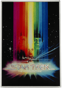 1 Unze Silber Star Trek The Motion Picture Filmplakat 2025 (Auflage: 1.000 | Polierte Platte)