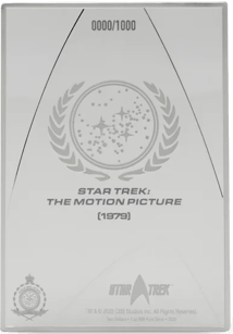 1 Unze Silber Star Trek The Motion Picture Filmplakat 2025 (Auflage: 1.000 | Polierte Platte)