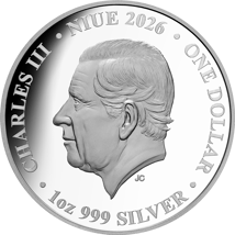 1 Unze Silber Rotes Känguru 2026 (Auflage: 750 | Privy Mark | Polierte Platte)