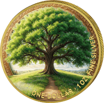 1 Unze Silber Sommer Jahreszeiten 2025 (Auflage: 100 | teilvergoldet)