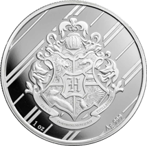 1 Unze Silber Harry Potter Haus Slytherin (Auflage 10.000)