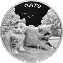 1 Unze Silber Katze 2024 (Prooflike)