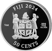 1 Unze Silber Katze 2024 (Prooflike)