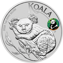 1 Unze Silber Koala Beijing Coin Show 2025 (Auflage 2.500 | Privy Mark)