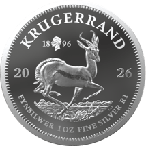 1 Unze Silber Krügerrand Kaiser Wilhelm Privy Mark 2026 (Auflage: 2.500 | Polierte Platte)