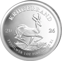 1 Unze Silber Krügerrand 2026 (Auflage: 10.000 | Polierte Platte)