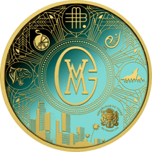 1 Unze Silber Marc Gebauer Bora Bora (Auflage: 100 | Polierte Platte | coloriert)