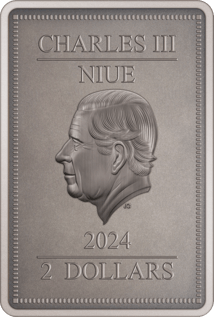 1 Unze Silber Sandman Spider Man Villains 2024 (Auflage: 2.000 | Antik Finish)