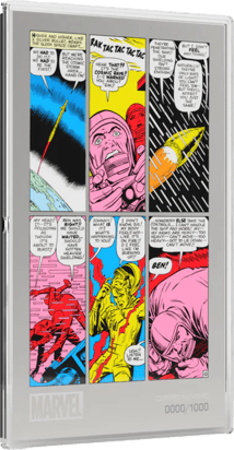 1 Unze Silber Marvel Comix Fantastic Four Nr. 1 Internal Page 2025 (Auflage: 1.000 | Polierte Platte)