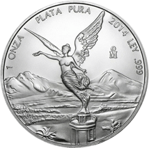 1 Unze Silber Mexiko Libertad 2014