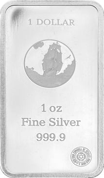1 Unze Silber Münzbarren Ascension Island