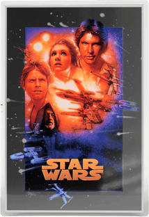 1 Unze Silber Münznote Star Wars Eine Neue Hoffnung 2025 (Auflage: 1.000 | Polierte Platte)