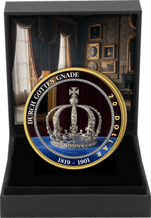 1 Unze Silber Queen Victoria 125. Todestag 2025 (Auflage: 100 | teilvergoldet)