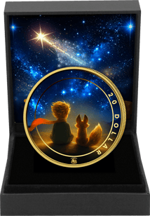 1 Unze Silber Der kleine Prinz 2025 (Auflage: 100 | Diamant | vergoldet)