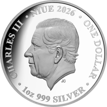 1 Unze Silber Jupiter from Callisto 2026 (Auflage: 999 | Polierte Platte)