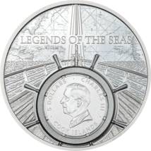 1 Unze Silber Legends of the Seas Santa Maria 2026 (Auflage: 999 | Polierte Platte)