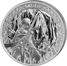 1 Unze Silber Schicksalsgöttin Skuld 2026 (Auflage: 5.000)