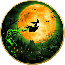 1 Unze Silber Halloween 2025 (Auflage: 100 | teilvergoldet)