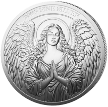1 Unze Silber Schutzengel 2025 (Auflage: 5.000 | Polierte Platte)