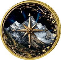 1 Unze Silber Sibirischer Wolf 2025 (Auflage: 100 | teilvergoldet)