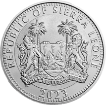 1 Unze Silber Sierra Leone Ägyptische Götter - Ra 2023 (Auflage: 5.000)