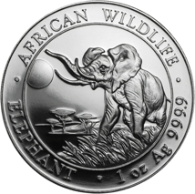 1 Unze Silber Somalia Elefant 2016