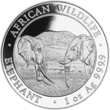 1 Unze Silber Somalia Elefant 2020