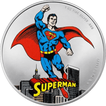 1 Unze Silber Superman 2023 (Auflage: 2.500 | coloriert)