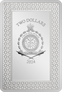 1 Unze Silber Tarotkarte Der Teufel 2024 (Auflage: 2.000 | coloriert | Polierte Platte)