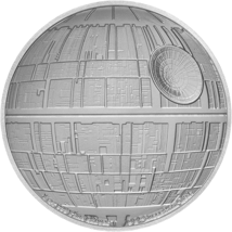 1 Unze Silber Todesstern Star Wars 2020 PP (Auflage: 5.000 | Polierte Platte)
