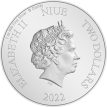 1 Unze Silber Disney 101 Dalmatiner - Liebe 2022 (Auflage: 2.000 | coloriert | Polierte Platte)